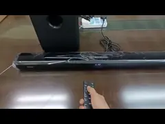 Full-Range Audio Crossover Wireless Bluetooth Soundbar Speaker установленный для кристально ясного звука video