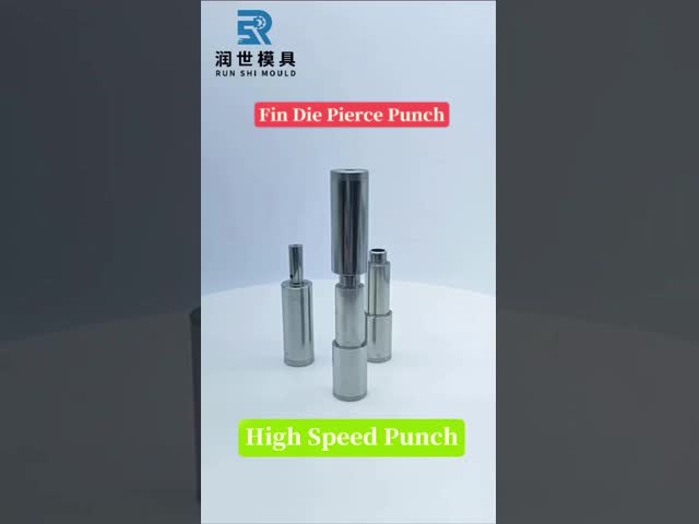 High Speed Fin Die Spare Parts Punch Pierce Punch 5mm 7mm 12.7mm 15.88mm