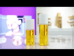 PET43 130ML 170ML Big Capacity PET Plastic Customize Color Round PCR Recycled Roll On Bottle For Deodorant Gel