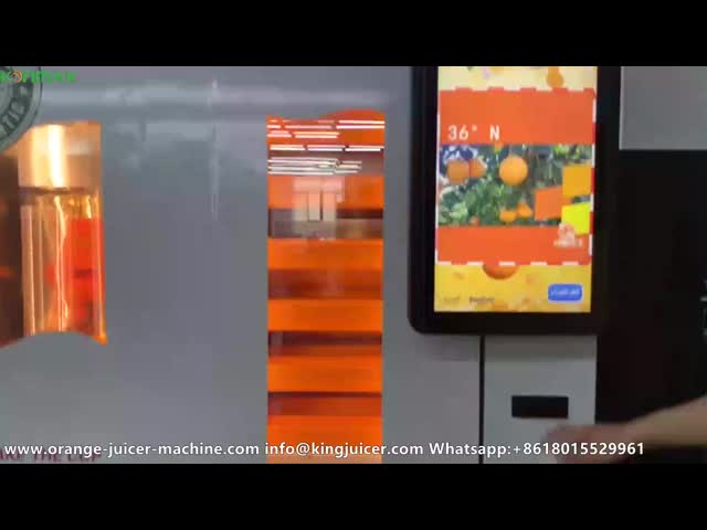 multi payment juice vending machine