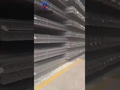 Q235 / 55Q  Hot Rolled Light Steel Rail Manufacturer P8 P12 P15 P18 P22 P24 P30