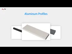 Non-изолированные внешние алюминиевые профили штранг-прессования рамки сползая окна T4 при филировать, сверля video