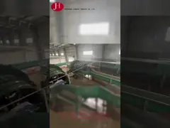 Роторная стиральная машина крахмала картошки барабанчика 20t/H 1905mm video