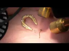 Продвижение Кантонской ярмарки 200W YAG Лазерная сварочная машина для ювелирных изделий Кольцо браслет Золото Серебро Сварка video