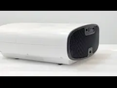 Flyin Q7 1080p Высокое разрешение Домашнее развлечение Театр Проектор LCD Двойные динамики Bluetooth 100-дюймовый экран Двойная полоса WIFI