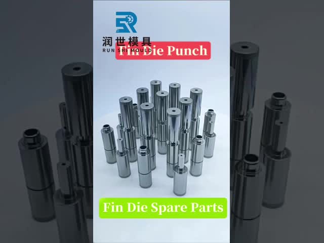 HAP40 Fin Die Bushing In Evaporator Coil Pierce Fin Press Line Tooling Pierce Bushing video
