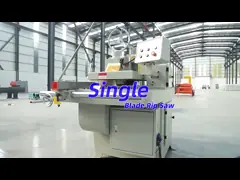 Hochpräzision Single Blade Gerade Linie Automatische Rip Saw optimale Kanten schneiden