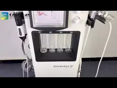 Маленький пузырь H2O2 Аргон кислородный струя пилинг Аква Гидро косметическая машина лица video