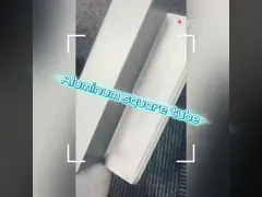 Außene Schieferdecke Aluminium Hängende Aluminium Baffle Decken U-Form Dekoration Meter