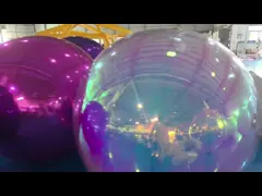 100CM Colorful PVC Inflatable Mirror Ball For Party Decoration And Event