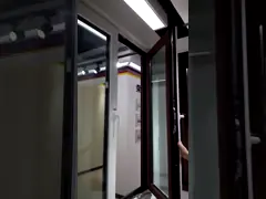 UPVC / PVC Double Glass Tilt And Turn Windows Double Glazed Inward Opening