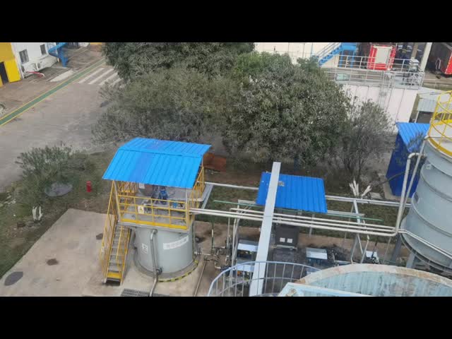 2.5 KW Sistema integrado de clarificación de remolinos para 1000 litros por hora Sistema de alcantarillado subterráneo El video