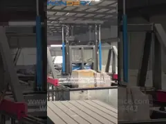 Electric Bogie Hearth Heat Treatment Furnace 1200 Degree Celsius 3500×1600×1600mm