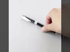 0.5mm Promotion du bureau Crayon d'encre en gel créatif Crayon de signature en métal