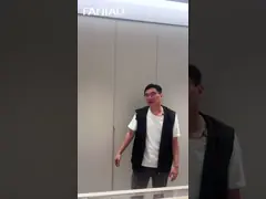 Бежевый ПЭТ шкаф с деревянным зерном video