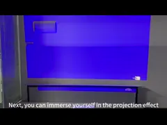 Экран репроектора 133 дюймов Matt белый ALR электрический доступный на HDTV