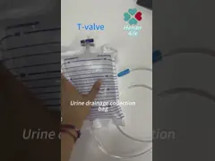 Disposable Urine Drainage Bag Urine Meter System Medical External Urine Bag 2000ml