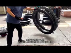 Customizable High Temperature And Corrosion Resistant Double Ball Rubber Seal Soft Connection