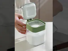 2024 New Arrival Kitchen Seasoning Storage Container Tea Coffee Sugar Salt Glass Spice Jars With Stainless Steel Lids