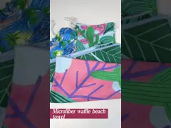 New Styles Comfortable Gently Microfiber Beach Towel Fast Water Absorption Printed Beach Towel Custom Printing