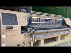 Машина быстрого изготовления одеяла YXS-96-3CS для шитья толщиной 50 мм video