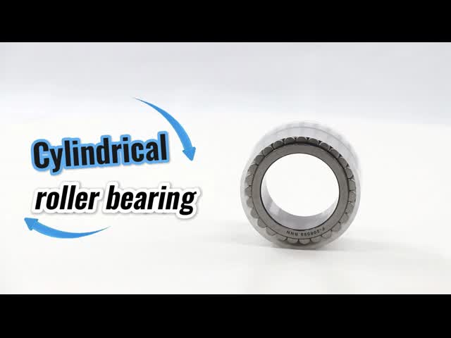 Automobile Steel Cage Cylinder Roller Bearing P4 Single Row F-208098 video