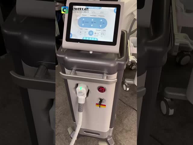 Máquina de depilação de bikini com laser de diodo de velocidade de gelo com 3 comprimentos de onda de depilação