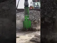 Replacement Pile 377mm 75kw Vibroflotation Technique Device