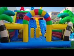 outdoor big fun city custom size jumping bounce house inflatable amusement park