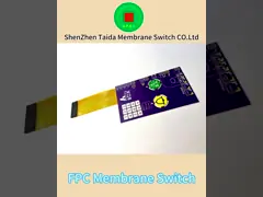 Дистанционный контроллер связи Гибкий мембранный переключатель, настраиваемый с помощью 3M Adheisve video