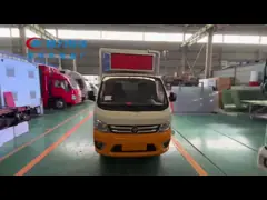 China Foton Mobile Led Truck Advertising EURO 6 Mini Outdoor Advertising Screen Mobile LED Display Truck for sale