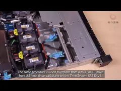 12 сервер шкафа Lenovo ThinkSystem SR630 сервера заливов 1U Rackmount video
