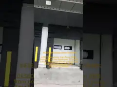 Custom Color PVC Low Maintenance Dock Door Shelters Loading System Automatic PVC Dock Seals Warehouse Industrial