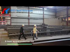 Customized Prefab Steel Frame Metal Workshop Buildings With Engineer Guidance Plus