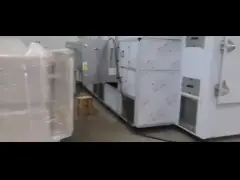 SS304 Machine de séchage des boues à basse température refroidie par air