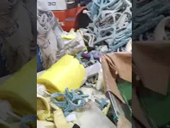 Máquina de trituração de esponja reciclada de eixo único espuma EVA PE EPE
