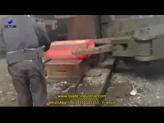 Вольфрамовая стальная бумажная промышленная ножа лезвие для картонной розыгрышной машины 50 * 12,2 * 2,2 мм video