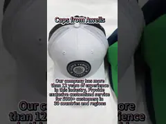 Мужчины и женщины Летняя мода Стильная черная вышитая логотипная шапка - настраиваемый дизайн video