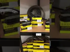 04466-28110 04466-58010 GDB3456 Автомобильные задние тормозные колодки To-yota Alphard Previa video