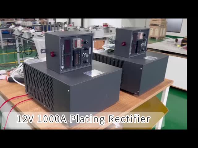 Electroplating Power Supply 12V 1000A 12KW Adjustable Variable DC Power Supply video