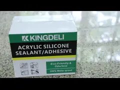 Один компонент Weatherproofing Sealant силикона не токсический для стеклянного окна video