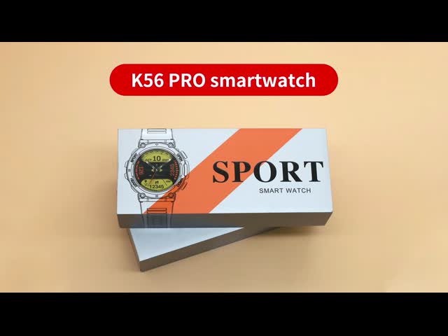 Amoled Sport Smart Watch K56 Pro Blood Pressure Oxygen Heart Rate Monitor Smart Watch