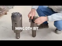 Rotoring Wing Casing Drilling Bit Symmetric Down Hole Hammer Bits for Waterwell 219mm