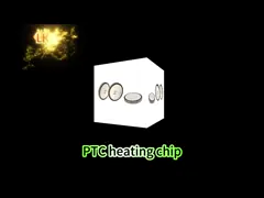 Круглый PTC керамический нагревательный элемент Термистор нагревательный чип для стиральной машины дверной замок и термостат биметаллическая лента video