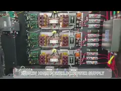 400V 2500A Электроплавильный источник питания Ректификатор генерации водорода video