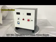 High Frequency Adjustable DC Power Supply 60V 50A 3KW
