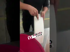 LLDPE Yellow Water Tank Square Round Dosing Box Rotary Plastic Moulding customized