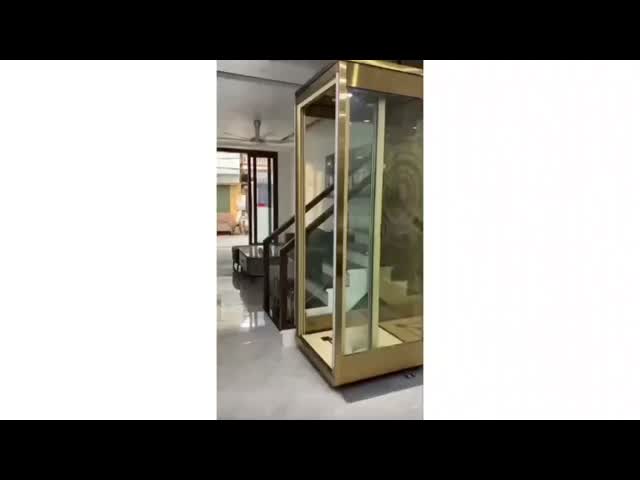 Elevador para casa de cabine nua e hidráulica sem poço de 400 kg para o mercado do Vietnã