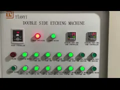 Máquina de grabado químico al vacío de acero inoxidable para señales / marcas y etiquetado video