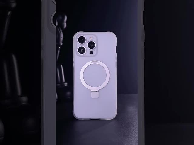 ワイヤレス充電サポートと高級革セル携帯電話カバー